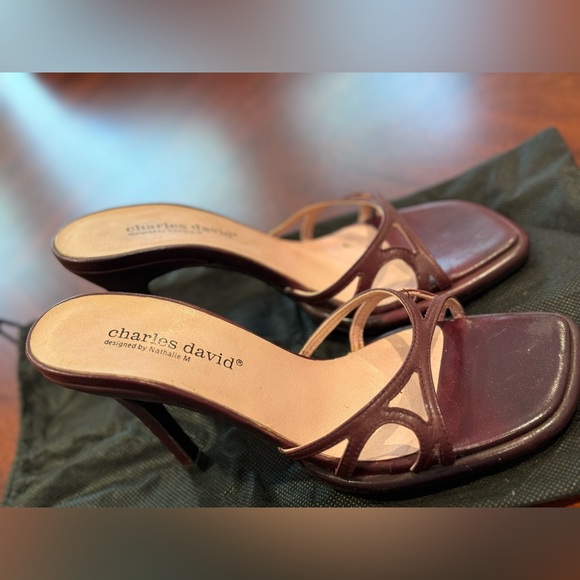 Charles David high heels shoes sz8 - Picture 2 of 6